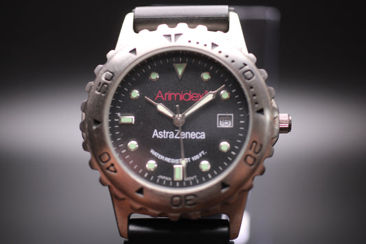 2005 AstraZeneca "Armidex" Promotional Quartz Dive Watch