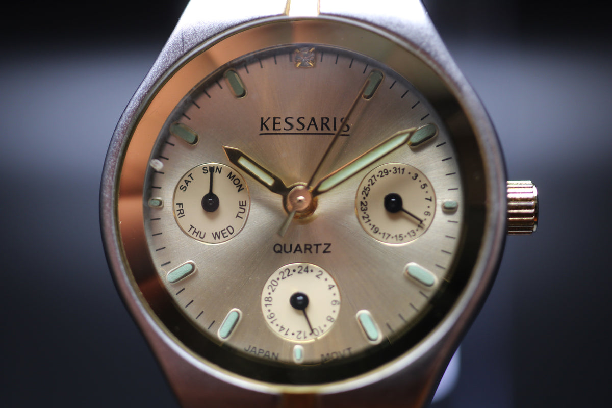 2012 Kessaris (by Accutime) Quartz Prism Crystal Ref. 12132