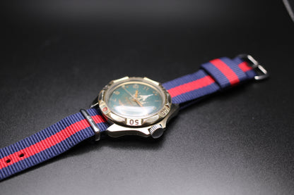 1990 Vostok USSR Komandirskie SU-24 Date Mechanical Watch