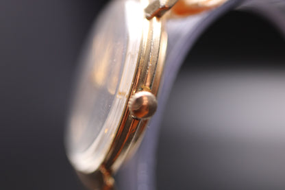 1970s Gruen Precision 25-Jewel Autowind 10K Rolled Gold Case