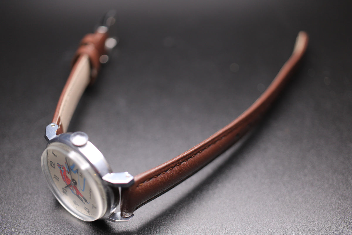1985 USSR Zaria Speedskating Mechanical Watch