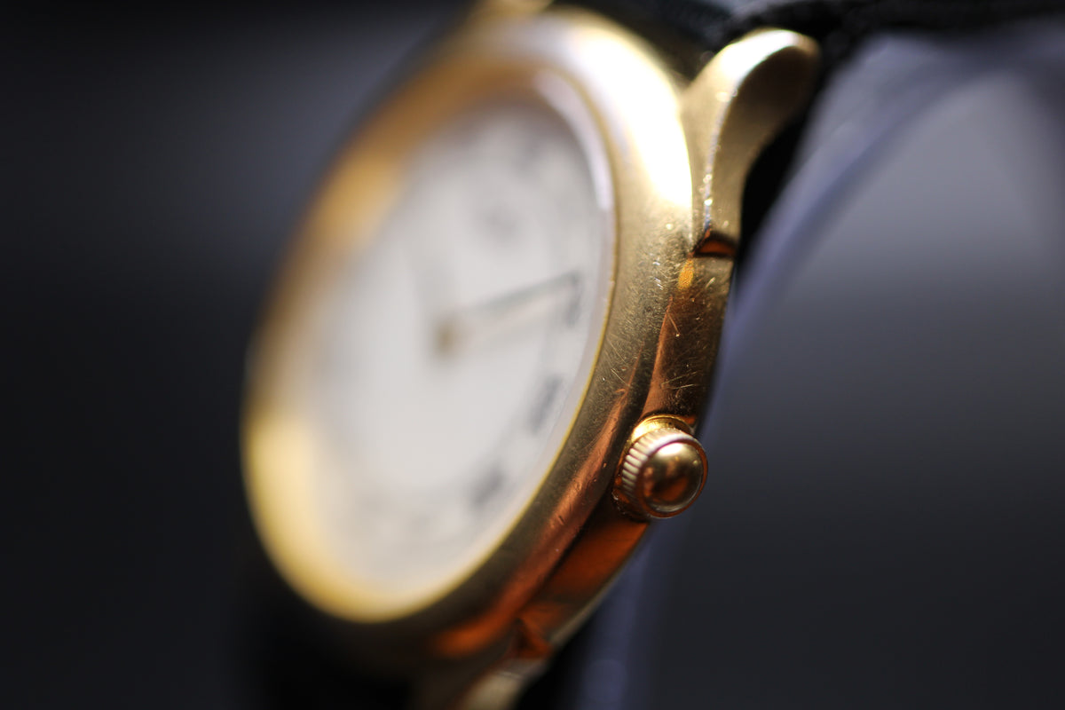 1990 Seiko Ladies Quartz Roman Numerals Ref. 001272