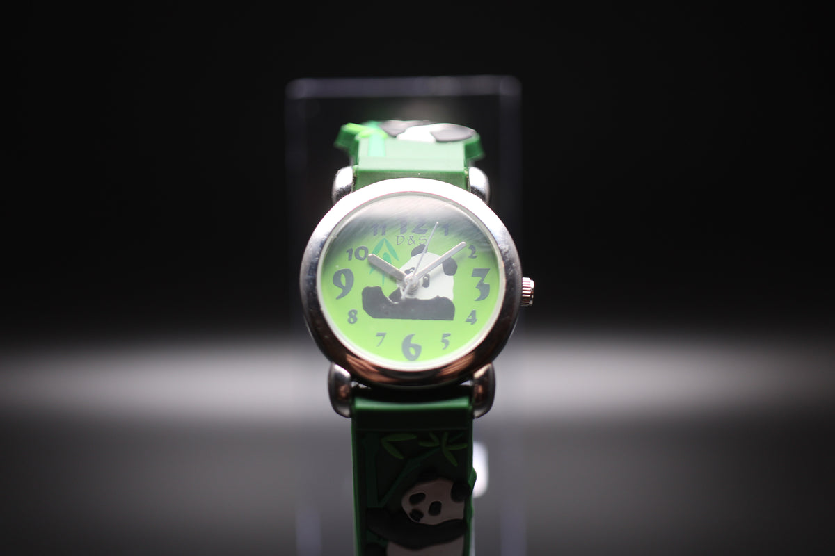 2000s D&S Imports Panda Animal Quartz Children's Watch