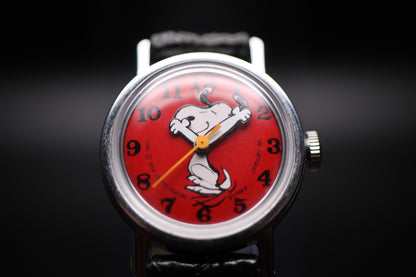 1977 Timex Snoopy Kids Character Mechanical Watch Ref. 3901210077