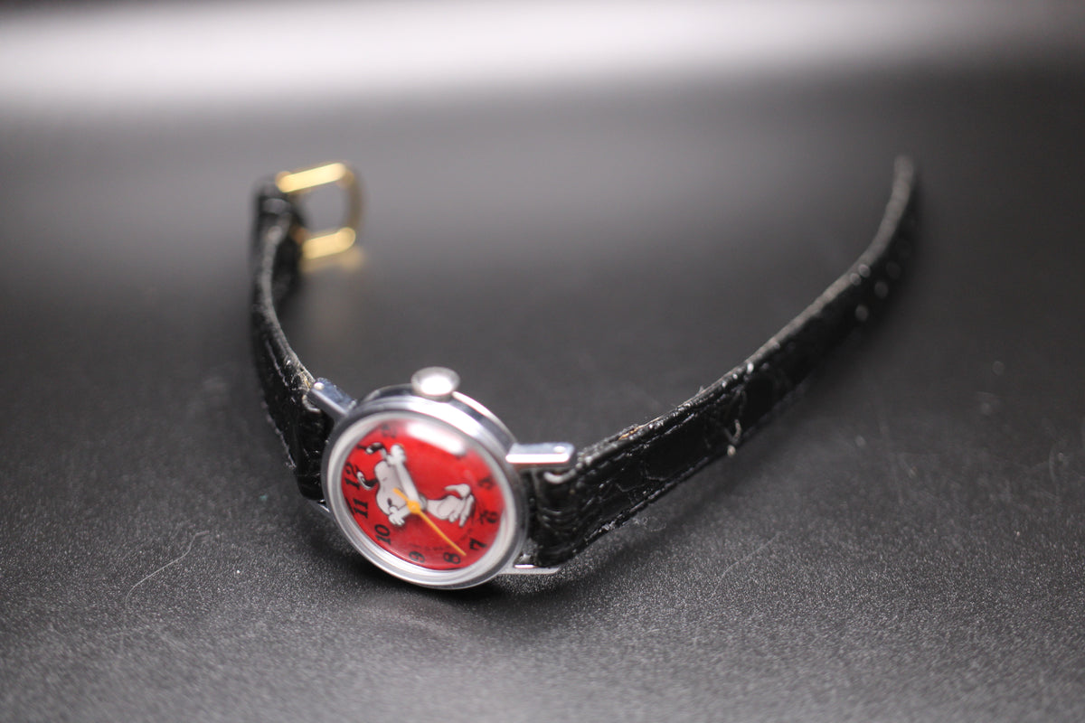 1977 Timex Snoopy Kids Character Mechanical Watch Ref. 3901210077