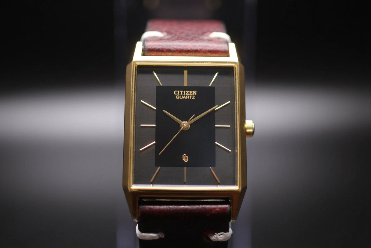 1989 Citizen Quartz CQ Tank Case Ref. 9092094