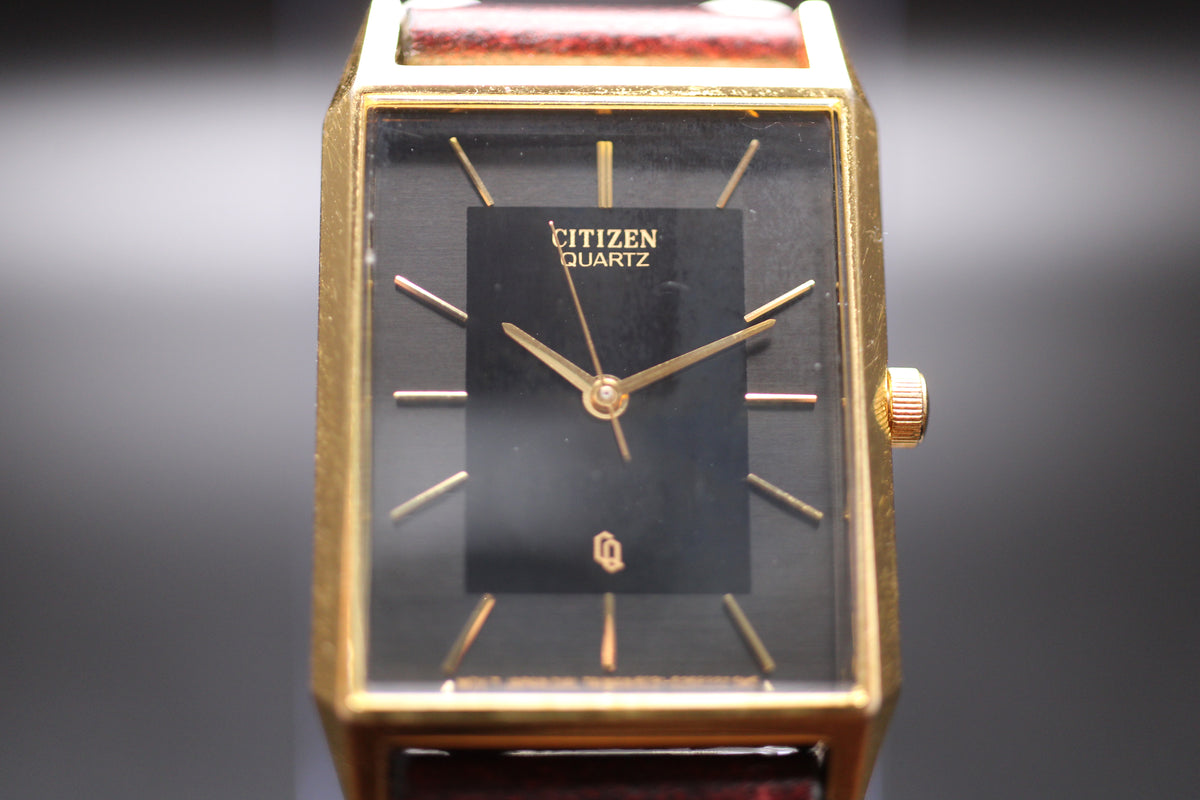 1989 Citizen Quartz CQ Tank Case Ref. 9092094
