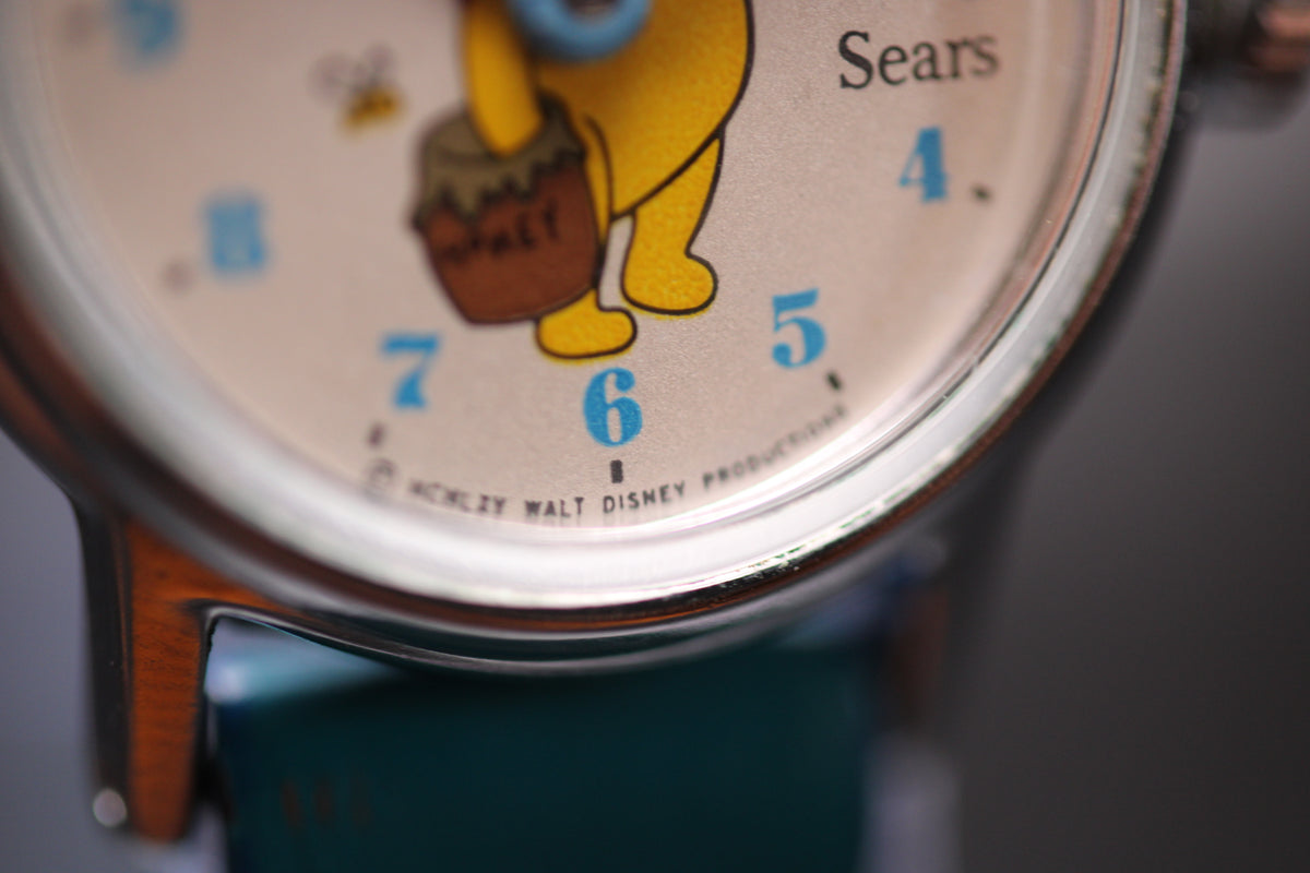 1969 Sears (by Timex) Winnie-the-Pooh Children's Character Watch Ref. 6979