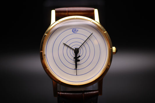 1995 Colt M16 Mystery Dial Target Ring Quartz Watch