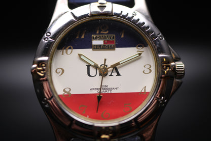 2000s Tommy Hilfiger USA-Themed Quartz Watch Ref. 1238