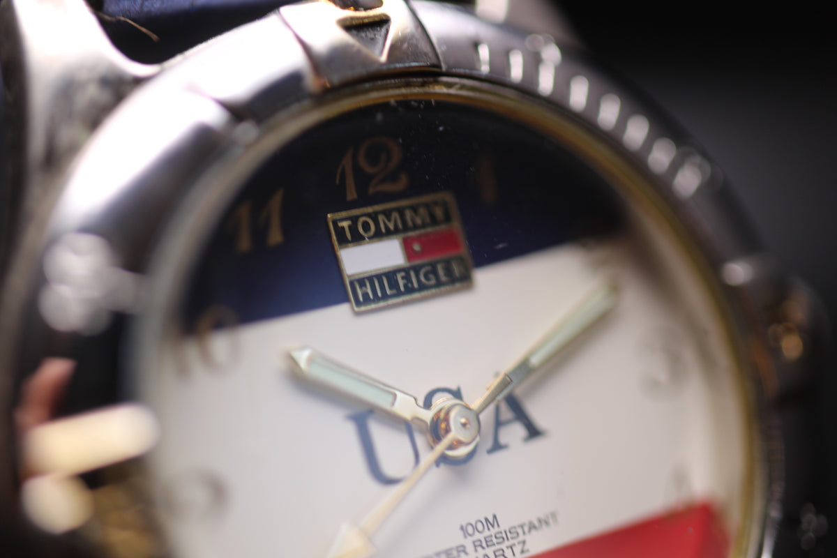 2000s Tommy Hilfiger USA-Themed Quartz Watch Ref. 1238
