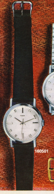 1971 Timex Mercury Mechanical Watch Ref. 160501