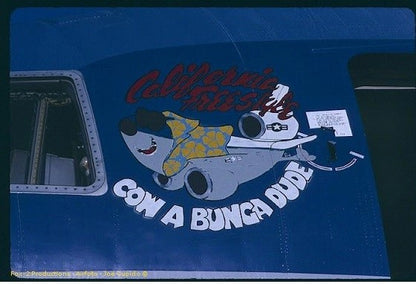 1990s McDonnell Douglas KC-10A Extender Nose Art Quartz Watch
